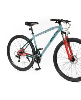 Olpran CANIS Man 29" biela/tmavá petrolejová/tmavo červená - 19" (170-185 cm)