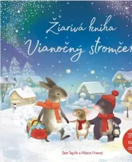 Žiarivá kniha - Vianočný stromček - Sam Taplin