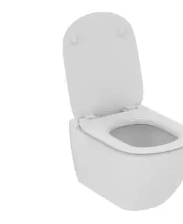Ideal Standard T354601 - Závesné WC s toaletným sedadlom SoftClose TESI keramika/biela T354601
