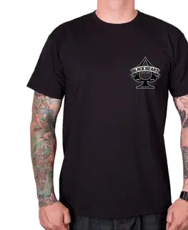 BLACK HEART Orange Chopper čierna - XXL