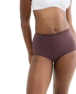 Nohavičky sloggi Basic+ Maxi C3P, červená kombinácia
