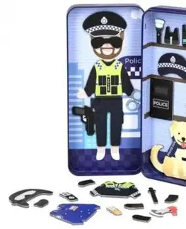 Cestovné magnetické puzzle Policajt - Avenir