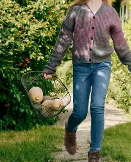 Detské slim džínsy ‒ strih »Lotta«, modrá