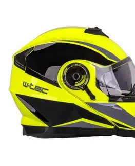 W-TEC Banelmeda čierna-fluo žltá - M (57-58)