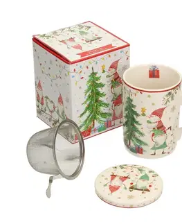 Dekoria Hrnček Christmas Tree, 9 x 12 x 12 cm