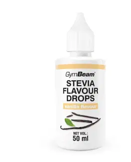 GymBeam Stevia Flavour Drops vanilka