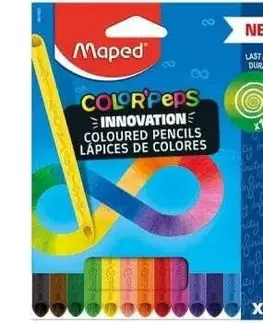 Farebné ceruzky MAPED Infinity 12 ks