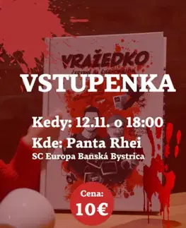 Vstupenka VRAŽEDKO