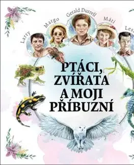 Ptáci, zvířata a moji příbuzní - audiokniha CD - Gerald Durrell