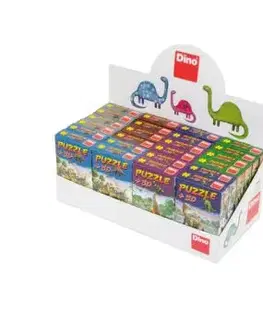 Puzzle Dinosauri 60 + figúrka Dino