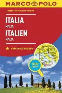 Italia, Malta - Italien, Malta 1:800 000