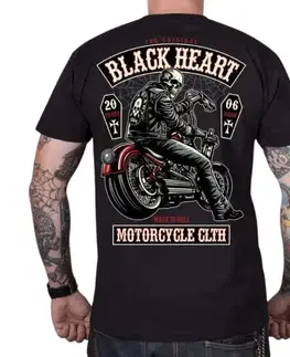 BLACK HEART Coffin čierna - 3XL