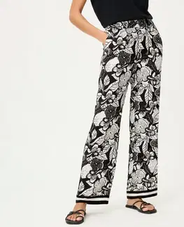 Nohavice Olsen Wide Leg