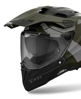 AIROH Commander 2 Reveal matná military zelená 3XL (64)