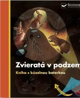 Zvieratá v podzemí - Kniha s kúzelnou baterkou