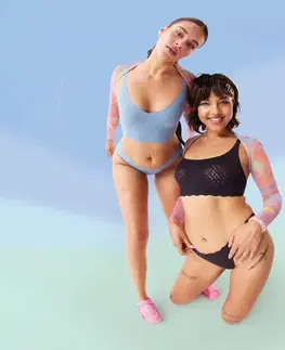 Podprsenka sloggi ZERO Feel Bliss Top, čierna