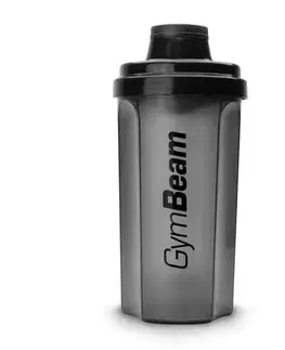 GymBeam Šejker čierny Transparent Black 700 ml