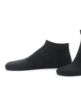 Profesionálne bežecké ponožky, unisex, 3 páry, čierne