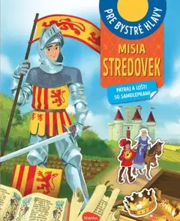 Misia Stredovek - Pátraj a lúšti so samolepkami
