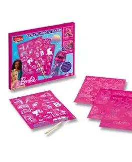 Kreatívna súprava MAPED Scratching Stickers Barbie