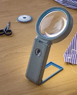LED pracovná lupa so stojanom