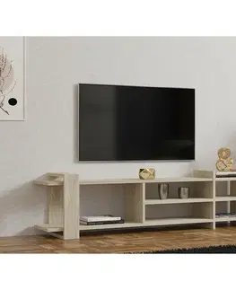 Televízny stolík Zeyna Travertine