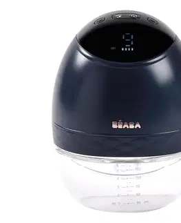 Beaba - Elektrická odsávačka materského mlieka HANDS-FREE 180 ml 1300 mAh modrá 911735BB