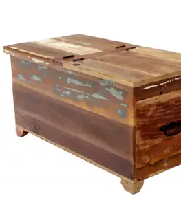 Truhlica Retro 90x45x45 recyklované mango