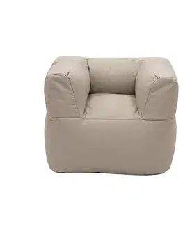 DEOKORK Záhradné detské textilné kreslo MODULTEX KIDS (cappuccino) bez náplne