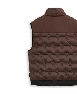 Ľahká hybridná prešívaná bunda Tom Tailor, java dark brown