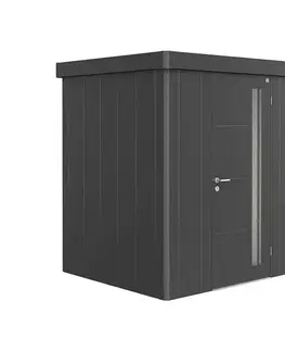 Biohort Záhradný domček BIOHORT Neo 1A 180 × 180 cm (tmavo šedá metalíza)