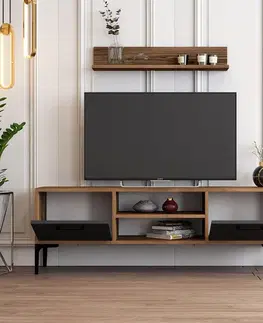 Televízny stolík Riga Anthracite