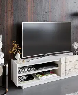 TV stolík Valantina - White