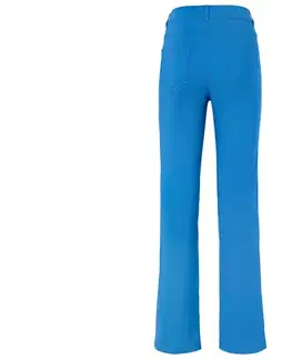 Bengalínové nohavice Bootcut, modré