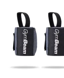 GymBeam Bandáže na zápästia FIRM dark grey