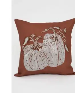 MKLozkoviny.sk Jesenná obliečka na vankúš 45 x 45 cm - Tekvica 01-  -