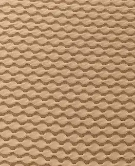 Poťah na sedačku elastický 3-miestny MALAGA Svetlo hnedý TiaHome
