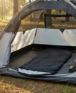 KONDELA Gamon turistický spací vak modrá