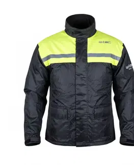 W-TEC Nowet pláštěnka čierna-fluo - XS