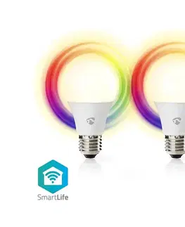  SmartLife klasik, Wi-Fi, E27, 806 lm, 9 W, RGB Teplá studená biela, 2ks WIFILRC20E27