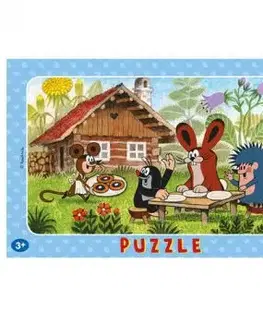 Puzzle Krtko na návšteve 15 Dino