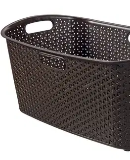 CURVER Kôš na čistú bielizeň MY STYLE 47L | hnedá