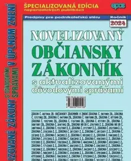 Novelizovaný občiansky zákonník 20/2024