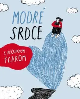 Modré srdce s kečupovým fľakom - Marta Hlušíková