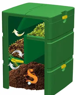 Kompostér 600l plast Dekorhome