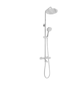 REA-P6607 - Sprchová súprava s termostatickou batériou LUNGO v lesklom chróme REA-P6607