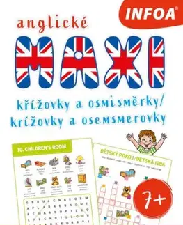 Maxi anglické křížovky a osmisměrky / Maxi anglické krížovky a osemsmerovky (CZ/SK vydanie)