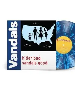 Vandals, The - Hitler Bad, Vandals Good: 25th Anniversary (Translucent Blue/White) LP - The Vandals