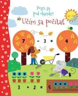 Učím sa počítať - Pozri sa pod okienko
