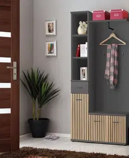 Predsieňová stena  MARCO I artisan/antracit anas mc1
